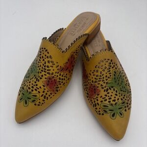 Preowned L'Artiste by Spring Step Galatina Mule Sandal EU 36 US 5 Women's